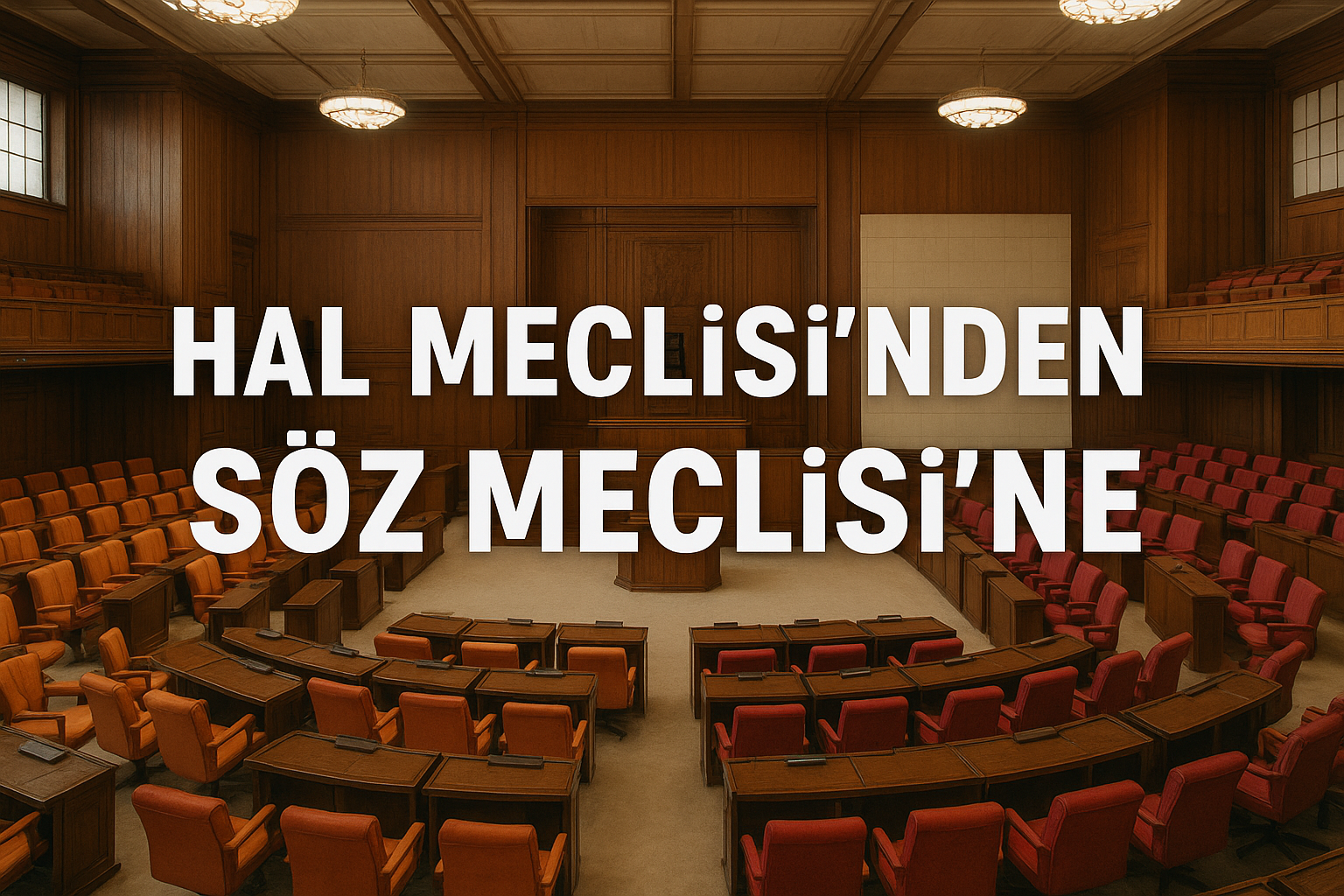Hâl Meclisinden Söz Meclisine…
