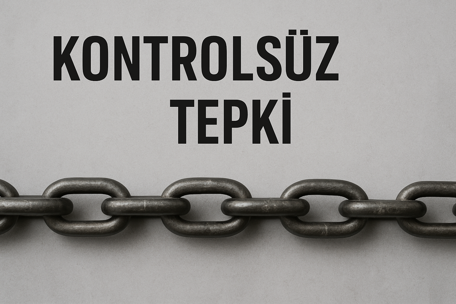 You are currently viewing Kontrolsüz Tepki