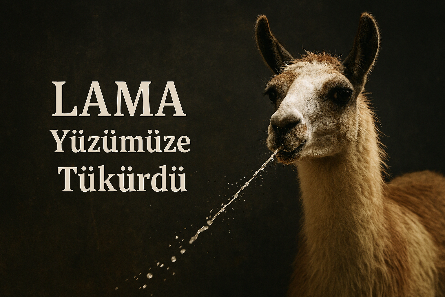 Devamını Oku LAMA Yüzümüze Tükürdü