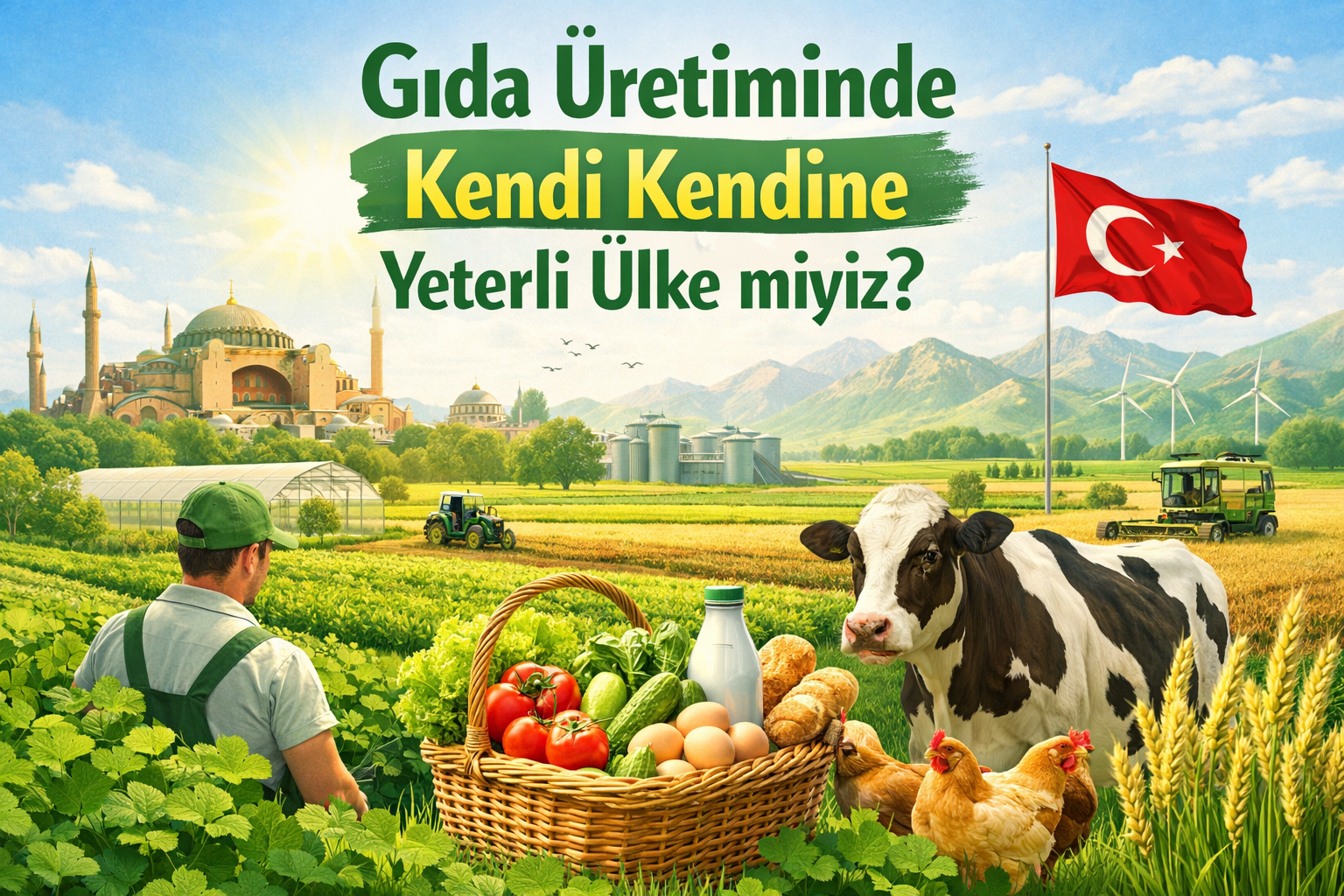 haberler Gıda Üretiminde Kendi Kendine Yeterli Ülke miyiz?